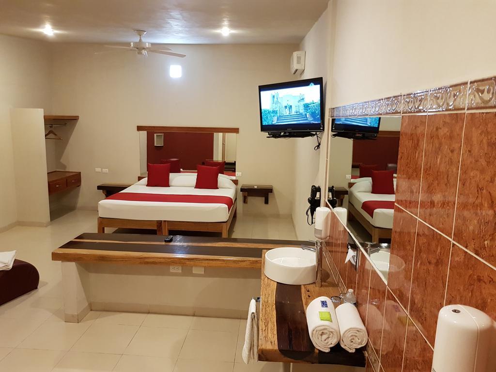 Auto Hotel Paraiso Inn Palenque Ngoại thất bức ảnh
